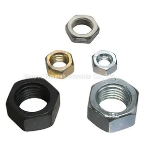 Hex Head Mechanical Fasteners / Nut Hardware Stainless Steel 304 316 And Carbon Steel Made thumbnail-3