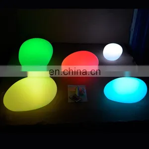 Big Plastic Balls for Decorations /Solar Multi Color Solar Garden Led Ball Sphere China Stone Light for Holiday Decoration thumbnail-2