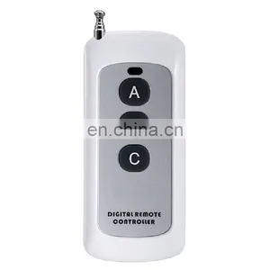 433mhz Gate Remote Fan Light Remote Control Rf 433mhz Ev1527 Fix Code 3-key Remote Control thumbnail-1