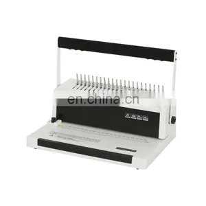 SBM-C20A Professional Manual Notebook A4 Comb Binding Machine Best Low Price thumbnail-1
