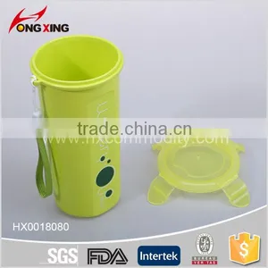 500ml Student Plastic Sport Drinking Water Cup With Handle thumbnail-2