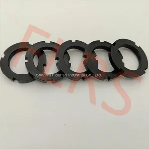 Customized Rolling Bearing Round Lock Nut Material EN AW-7075 Anodize Black For Motorcycle or Automotive thumbnail-3