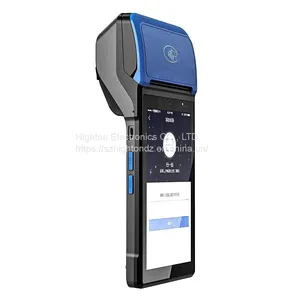 Cheapest 5.45 Inch MT6761 Quad-Core Android 12 2GB+16GB 1D/2D Scanner POS Thermal Printer Handy PDA 4G Network Handheld Terminal thumbnail-2