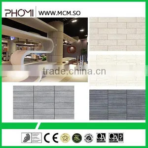 Marble Type Flexible Waterproof Antiskid Waterproof Breathability Durability Travertine Pavers thumbnail-1