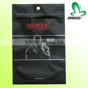 Clothing Packaging Bag With One Side Clear and Foil Inside thumbnail-1