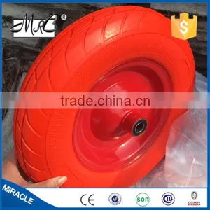 Good Price Wheel Barrow Cart PU Wheel thumbnail-2