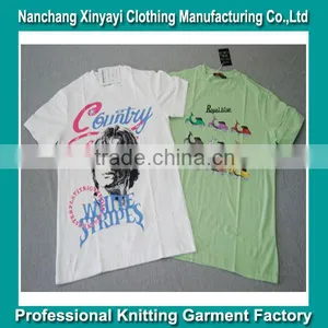 Hot Sale Customer Silk Screen Printing T-shirt for Men/Men Printing t Shirt/t Shirt Printing Images thumbnail-1