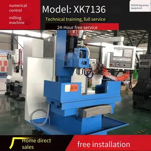 7136 Cnc Milling Machine, xk Cnc Milling Machine, Bed Cnc Milling Machine thumbnail-1