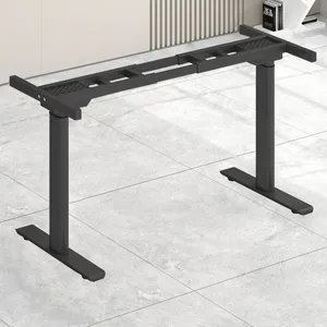 Computer Gaming Desk Metal Base Laptop Electric Adjustable Standing Desk Student Table Factory Price thumbnail-2