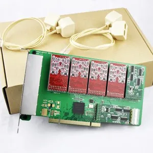 Newest 24 Ports Asterisk Fxo Fxs Card,ippbx Pci Card, Asterisk PCIe Card thumbnail-2