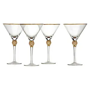 Rhinestone Martini Glass thumbnail-1
