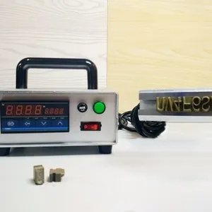 Simple Plastic Small Trademark Hot Stamping Machine; Battery Date Branding Machine; Rechargeable Casing Logo Hot Stamping Machine thumbnail-1