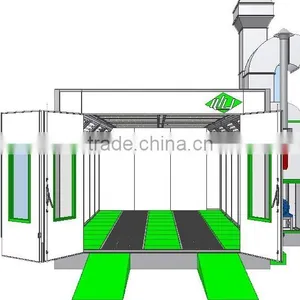 PE-69-39-D Car Painting Oven, Spray Painting Booth, Car Body Auto Painting Oven thumbnail-1
