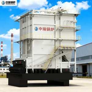 Angle Tube DHL 20-65t/H Coal & Biomass Steam Boiler 1.25-3.82MPa Saturated 194-250℃ Suitable for Rice Husk/Straw Pellets for Chemical Plants thumbnail-4