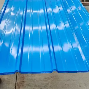 Wholesale ASTM Standard Galvanized Corrugated Steel Sheet GI Metal Roofing Plate Bulk Supply for Building Construction thumbnail-3