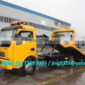2015 EuroIII or EuroIV Factory Price Dongfeng DLK 4 Ton Tow Truck,4x2 Towing Truck thumbnail-1