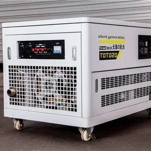 Silent 50kw Gasoline Generator With Four-cylinder Water Cooling for Health Centers thumbnail-2