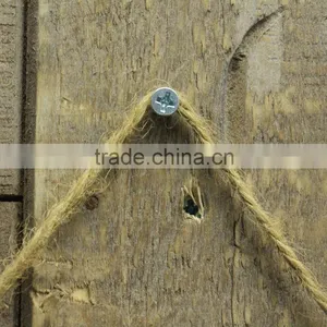 Vintage Handmade Customized Wooden Wall Pallet Sign With Hooks thumbnail-5