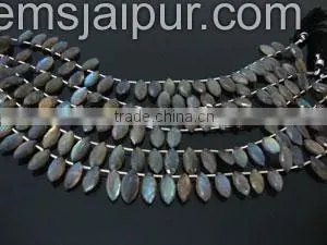 Wholesale Labradorite Faceted Marquise Beads thumbnail-1