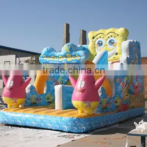 Hot Sale Inflatable Slide Sponge Bob Indoor Playing Equipment thumbnail-1