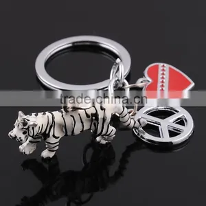 Pet Key Rings Wholesale Salon Key Chain Pet Tiger Keychains thumbnail-1