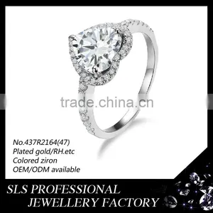 Wholesale Gemstone Jewellery Imitation Jewellery Ring Gift for Girlfriend by Free Design thumbnail-3