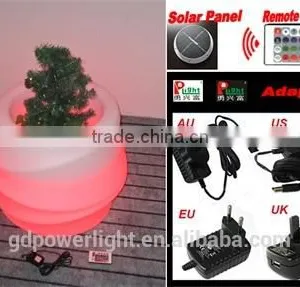New PE Plastic Vases With Solar Led Light YXF-5248S1 thumbnail-3