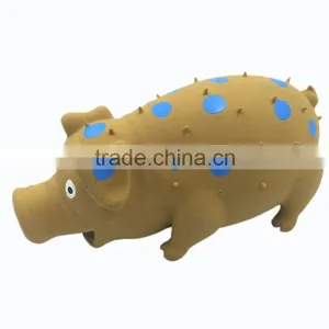 Latex Squeaky Duck Dog Toy Teether Puppy Toy Dog Sex Toys thumbnail-1