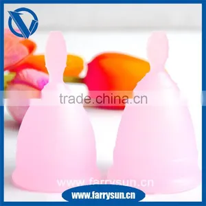 Girls Vagina Period FDA Approved Soft Silicone Female Menstrual Cup thumbnail-3