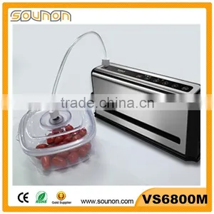 2016 New Arrival Stainless Steel Automatic Household Vertical Food Fresh Packing Machine, Food Saver Vacuum Sealer thumbnail-2