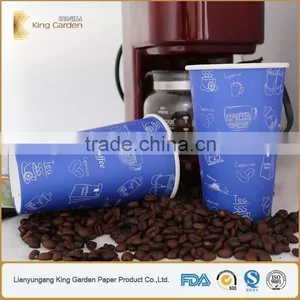 Pe Coated Take Away Paper Cups With Lids thumbnail-1