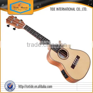 Hig Grade Solid Spruce Top 4-String Ukulele Tenor Style thumbnail-1