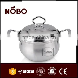 Stainless Steel Cooking Stock Pots With Lid thumbnail-6