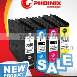 Printer Ink Cartridge T7561~T7564 Compatible for Epson WF-8090DW/8510DWF/8010DW thumbnail-1