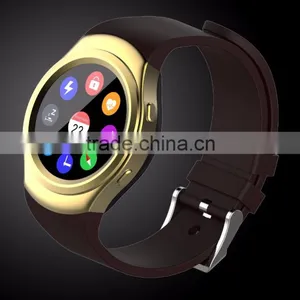 1.22 Inch IPS Round Screen Support Heart Rate Monitor Watch Bluetooth SmartWatch thumbnail-5