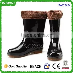 Mens Boots, Man Made Material Boots,pvc Rain Boots for Man thumbnail-1