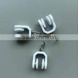 Stainless Steel Nylon Curtain Track Pulley Wheels thumbnail-1