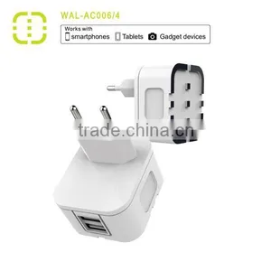 2015 Newlly Walnut 3.4A Universal Wall Charger thumbnail-1