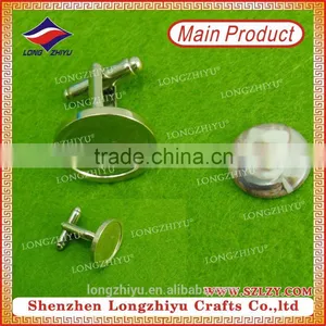 Novelty Button Cufflinks Military Cufflink for Naval & Military Lodge thumbnail-1