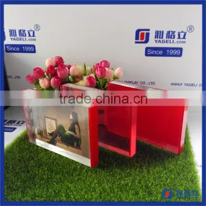 China Manufacturer Wholesale 4x6 Acrylic Frames Wholesale / New Style Acrylic Photofunia Photo Frame thumbnail-6