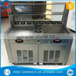 Durable Instant Fry Pan Ice Cream Machine thumbnail-1