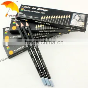 12 Pcs Standard Wooden HB Pencil Set With Box thumbnail-1