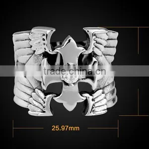 Hot Men's Titanium Ring Without Stone Indonesia Ring Without Stone Design thumbnail-2