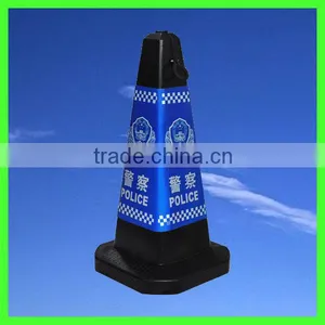 Good Sale Blue Traffic Cone thumbnail-1