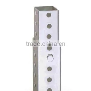 Galvanized Square Tube Sign Post for Traffic Road Safety thumbnail-5