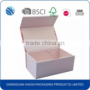 Cheap Custom Design Flat Folding Storage Rigid Box With Magnetic Closure thumbnail-1