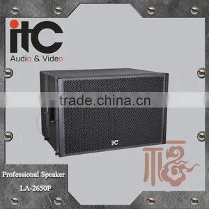 ITC LA Series 12" Subwoofer and 6.5" Full Range Speaker Powered Line Array China thumbnail-2