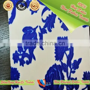 Textile China Manufactorers Shaoxing Factory Wholesale New Product Knit Scuba Print Fabric 3d Emboss Fabric thumbnail-3
