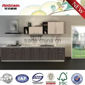 Mixed Color Melamine Kitchen Cabinet thumbnail-1