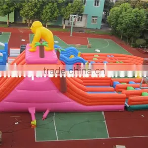 Commercial Huge Inflatable Courses/inflatable Adventure Time thumbnail-6
